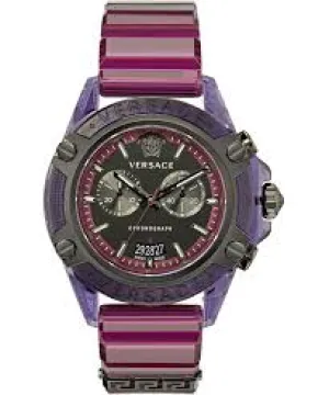 Montres Versace Montre Quartz Versace Icon Active 44mm pour Homme VEZ701423