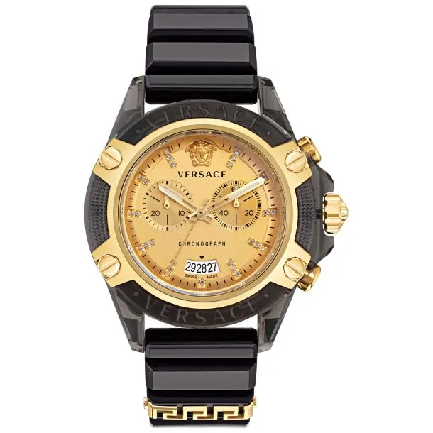 Montres Versace Montre Quartz Versace Icon Active 44mm pour Homme VEZ701623