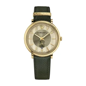 Montres Versace Montre à Quartz Manifesto pour Homme 42mm VBQ030017