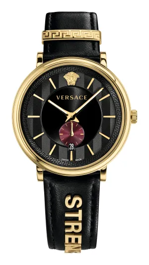 Montres Versace Montre Quartz Versace V-Circle 42mm pour Homme VBQ050017