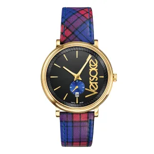 Montres Versace Montre Quartz Versace V-Circle The Clans 42mm pour Homme VEBQ00218
