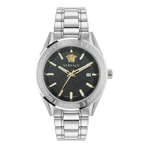 Montres Versace Montre Quartz Versace V-Code 42mm pour Homme VE6A00323