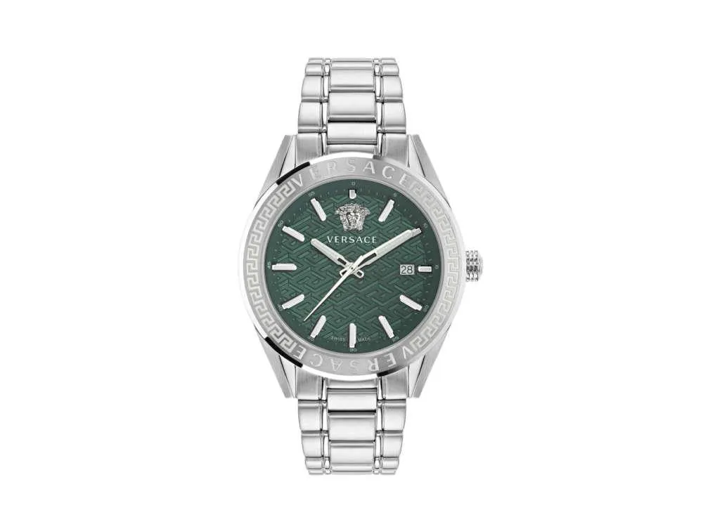 Montres Versace Montre Quartz Versace V-Code 42mm pour Homme VE6A00423