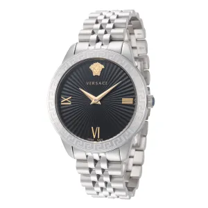 Montres Versace Montre Greca Signature 38mm à Quartz pour Femme VEVC00419