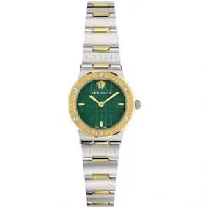 Montres Versace Montre Quartz pour Femme Versace Greca Logo Mini 27mm VEZ100721