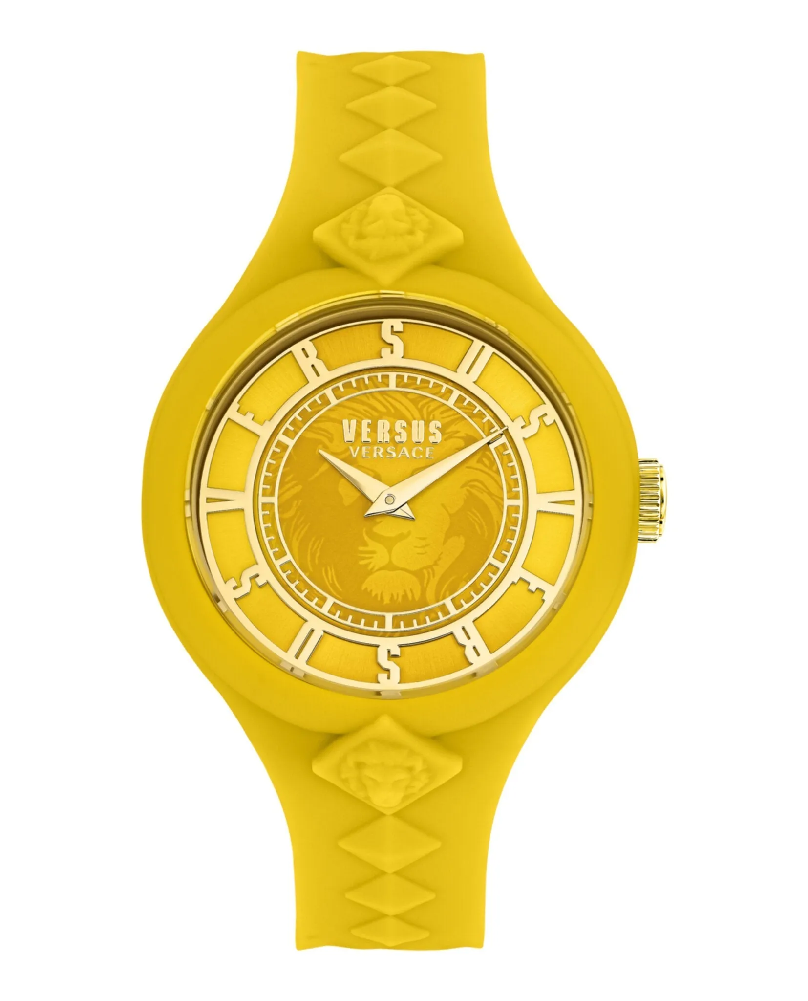 Montres Versace Versus Versace - Montre en silicone à clous Fire Island