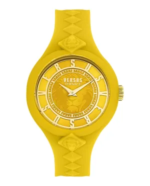 Montres Versace Versus Versace - Montre en silicone à clous Fire Island
