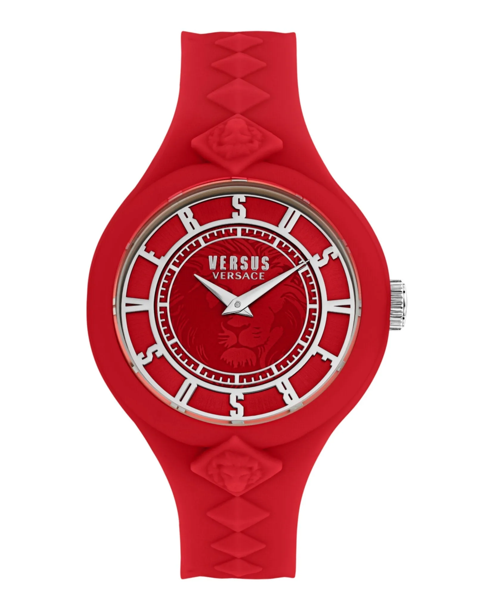 Montres Versace Versus Versace - Montre en silicone à clous Fire Island