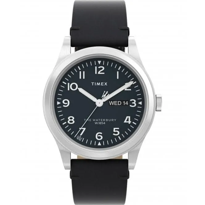 Montre Waterbury Traditionnelle Day Date avec Bracelet en Cuir TW2W14700