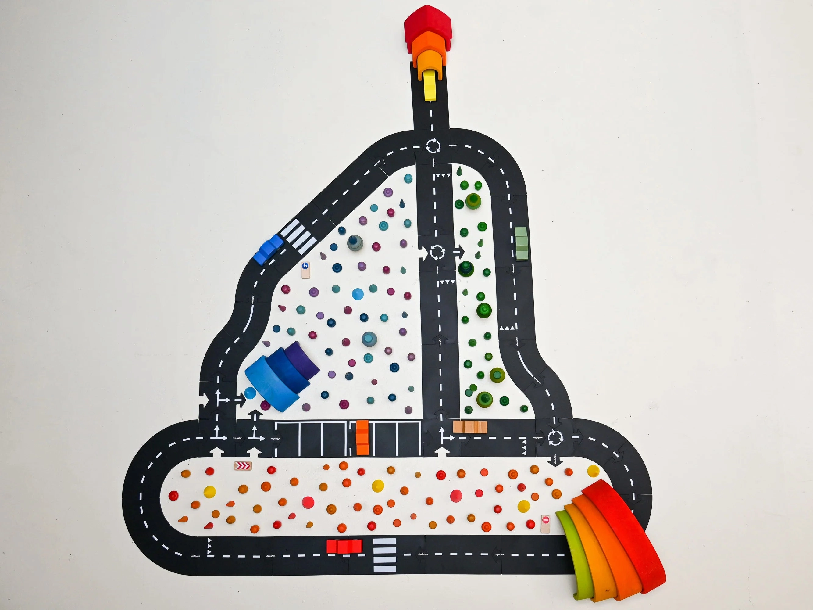 Waytoplay King of the Road, Extra Large Set, Car Edition