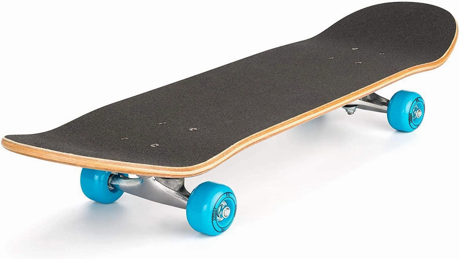 XOOTZ Double Kick 31-Inch Trick Skateboard, Snake Skull