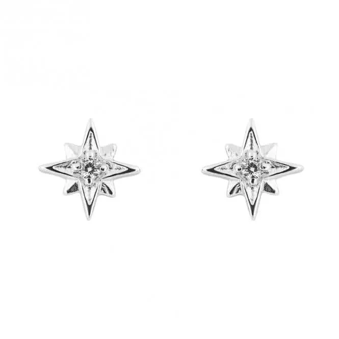Boucles d'oreilles Zirconia Starburst E6237C Débuts Bijoux