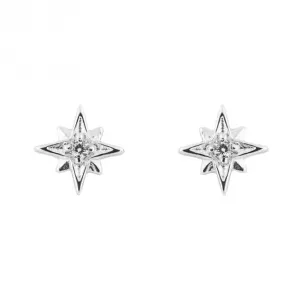 Boucles d'oreilles Zirconia Starburst E6237C Débuts Bijoux